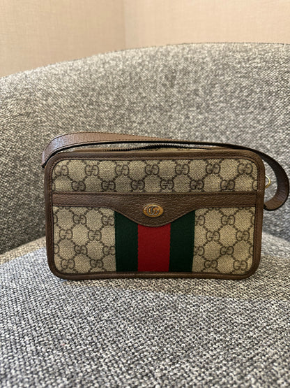 Gucci Ophidia Shoulder Bag GG Supreme Canvas
