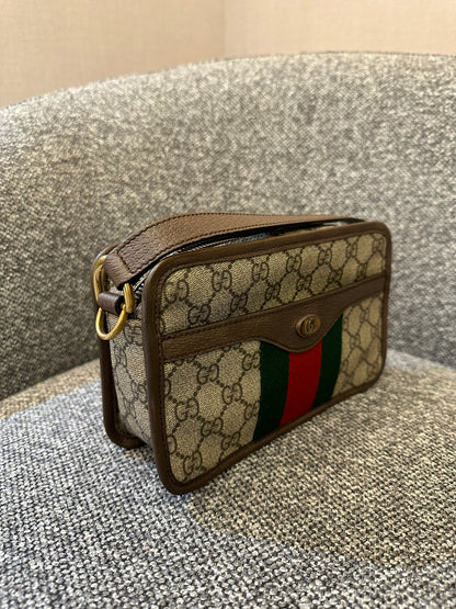 Gucci Ophidia Shoulder Bag GG Supreme Canvas