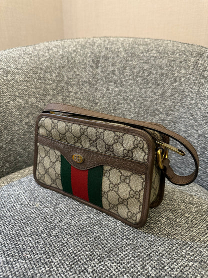Gucci Ophidia Shoulder Bag GG Supreme Canvas