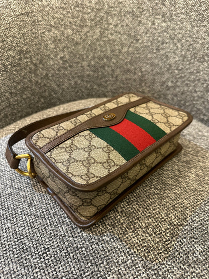 Gucci Ophidia Shoulder Bag GG Supreme Canvas