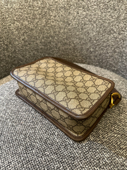 Gucci Ophidia Shoulder Bag GG Supreme Canvas