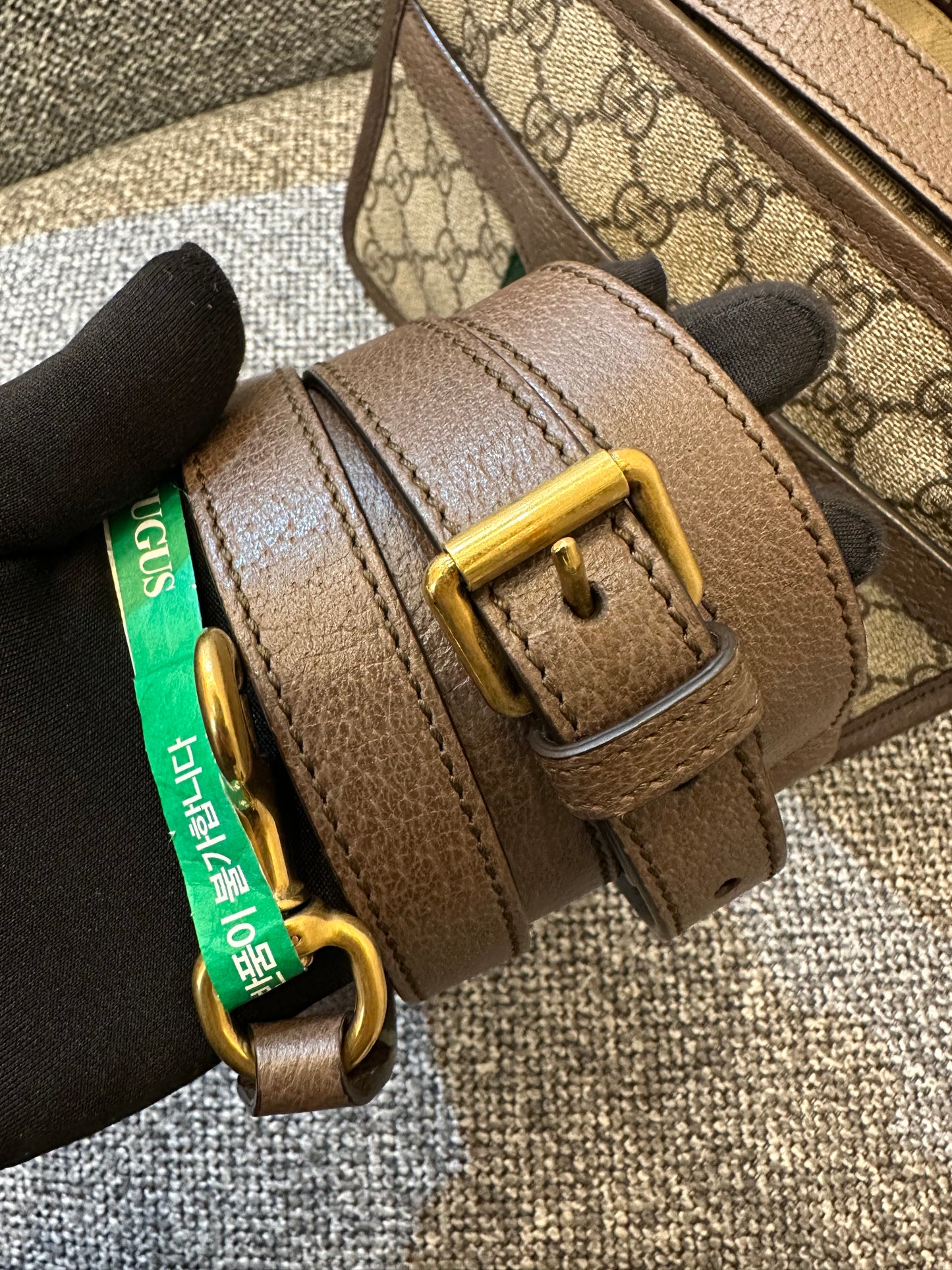 Gucci Ophidia Shoulder Bag GG Supreme Canvas