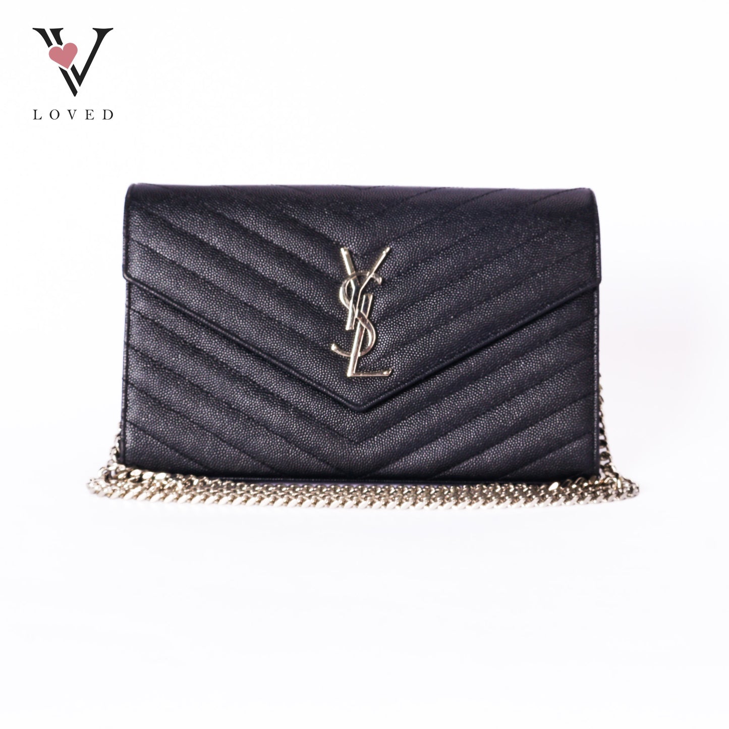 Cassandre Envelope Wallet On Chain Black