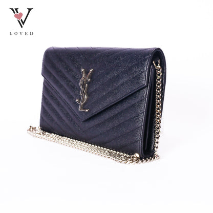 Cassandre Envelope Wallet On Chain Black
