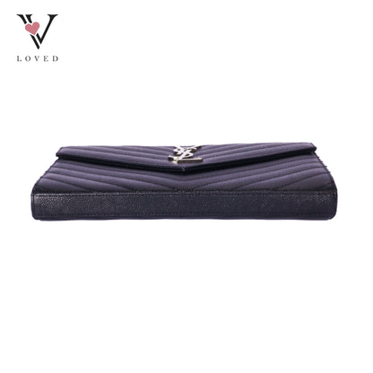 Cassandre Envelope Wallet On Chain Black