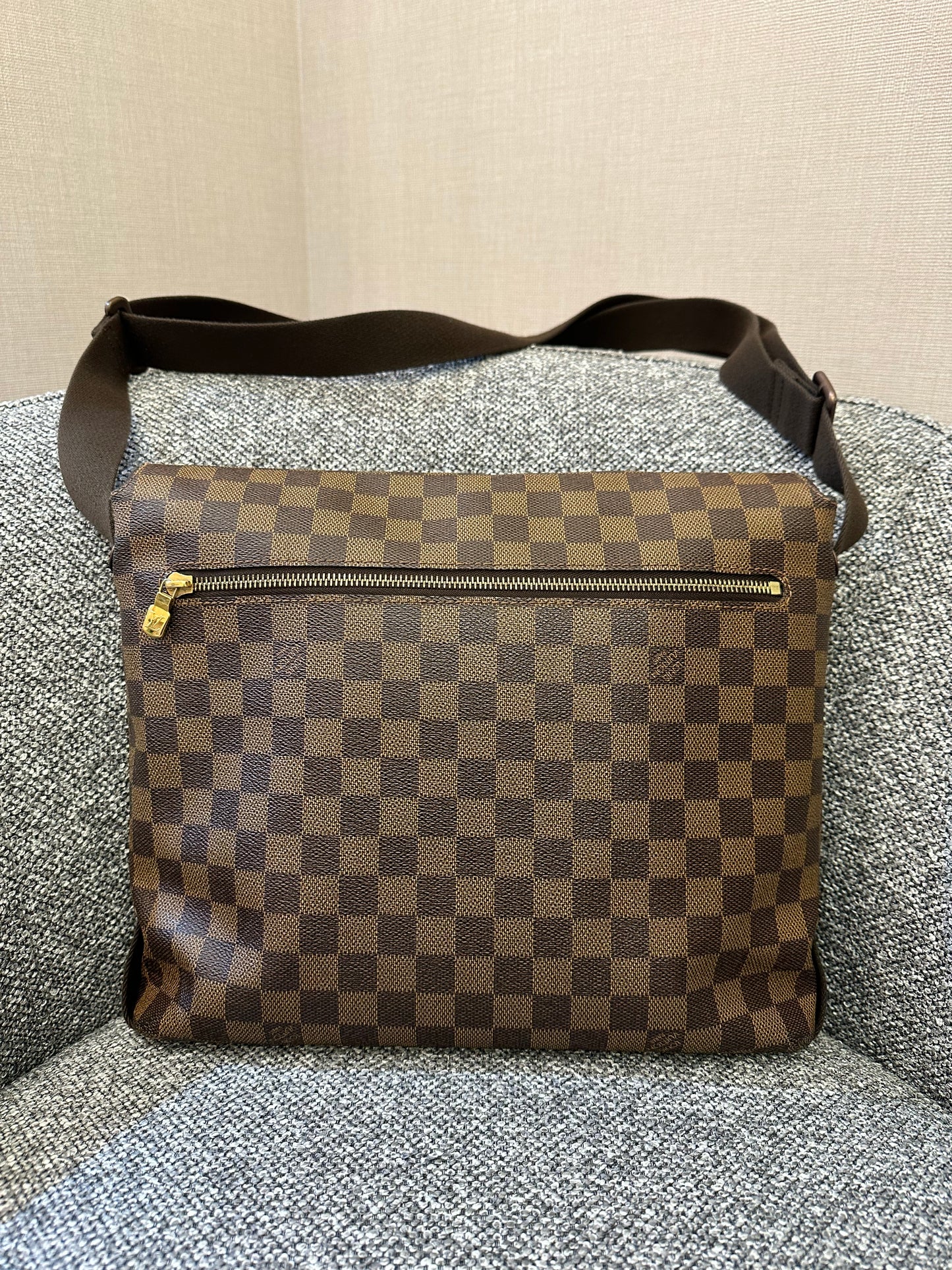 Louis Vuitton Brooklyn Messenger Bag in Damier Ebene
