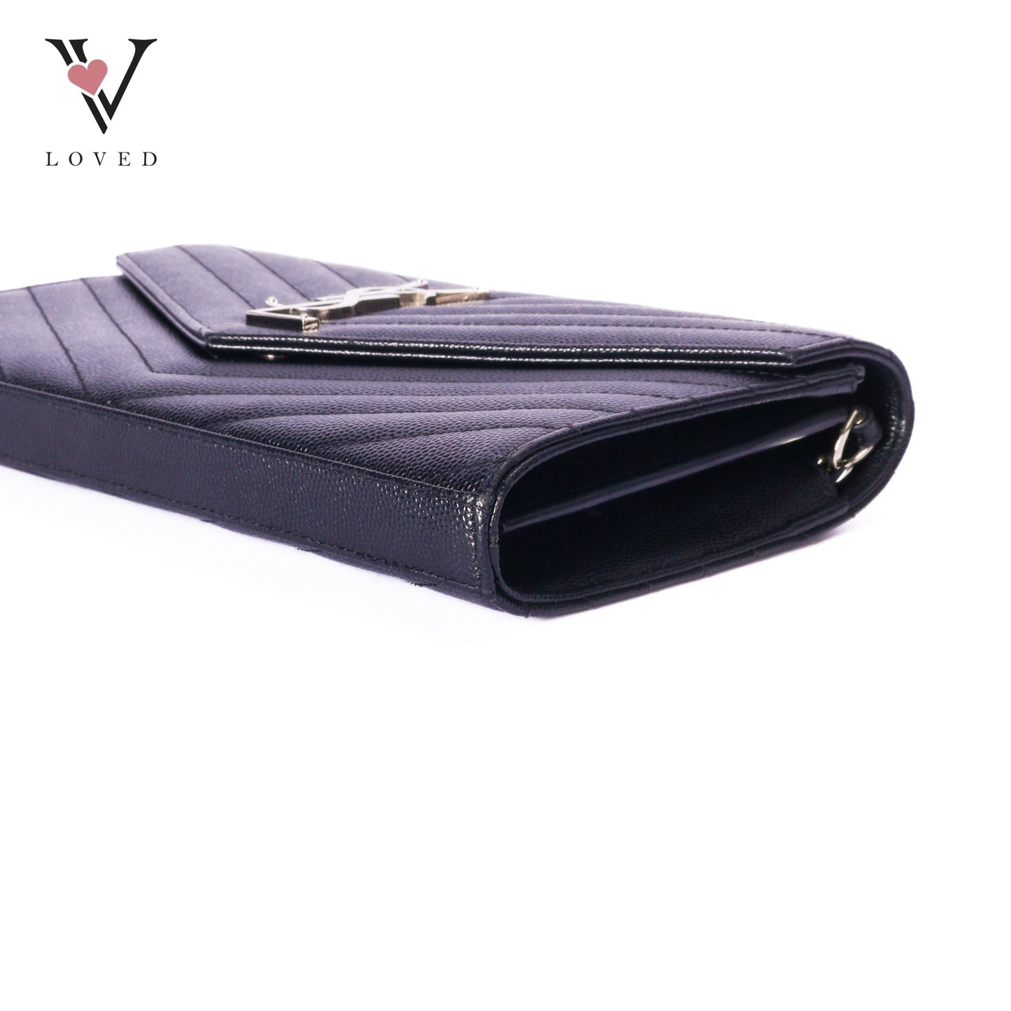 Cassandre Envelope Wallet On Chain Black