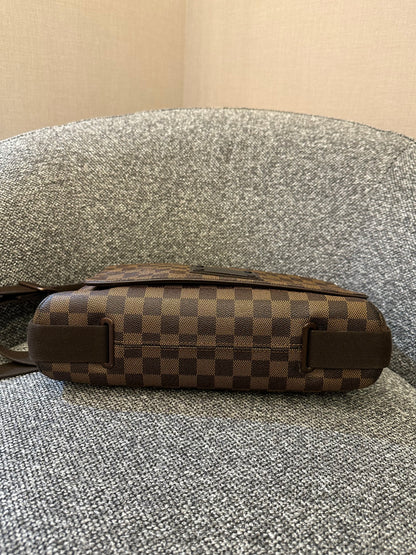 Louis Vuitton Brooklyn Messenger Bag in Damier Ebene