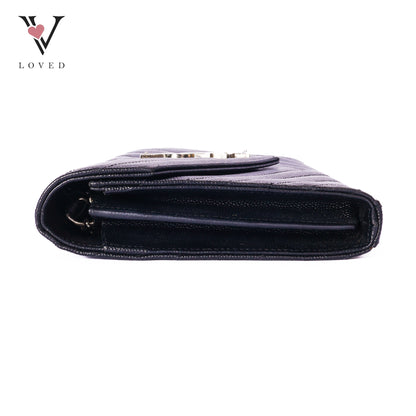 Cassandre Envelope Wallet On Chain Black