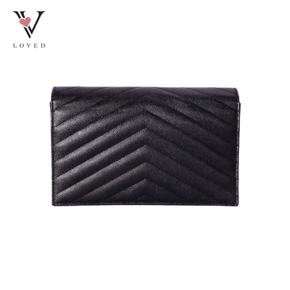 Cassandre Envelope Wallet On Chain Black Small