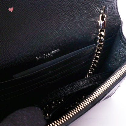Cassandre Envelope Wallet On Chain Black Small