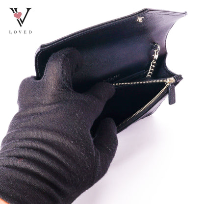 Cassandre Envelope Wallet On Chain Black Small