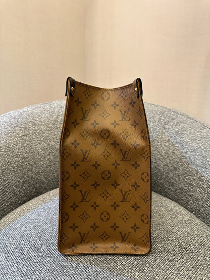 Louis Vuitton OnTheGo GM in Reverse Monogram
