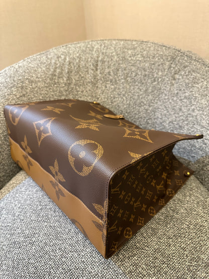 Louis Vuitton OnTheGo GM in Reverse Monogram
