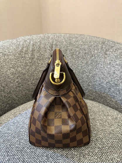 Louis Vuitton Trevi PM Handbag in Damier Ebene