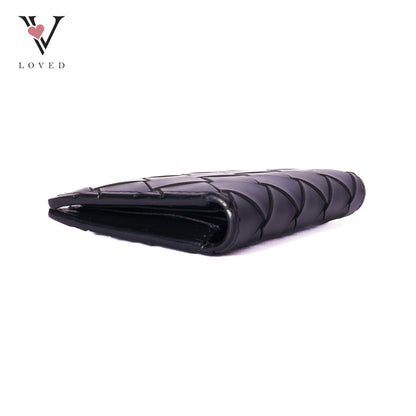 Intrecciato Flap Card Case