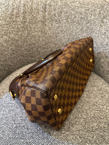 Louis Vuitton Trevi PM Handbag in Damier Ebene