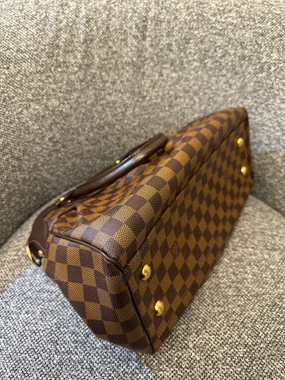 Louis Vuitton Trevi PM Handbag in Damier Ebene