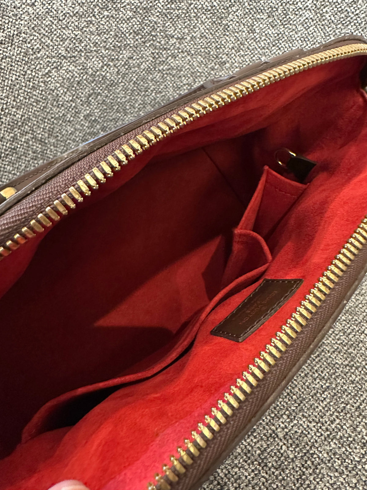 Louis Vuitton Trevi PM Handbag in Damier Ebene