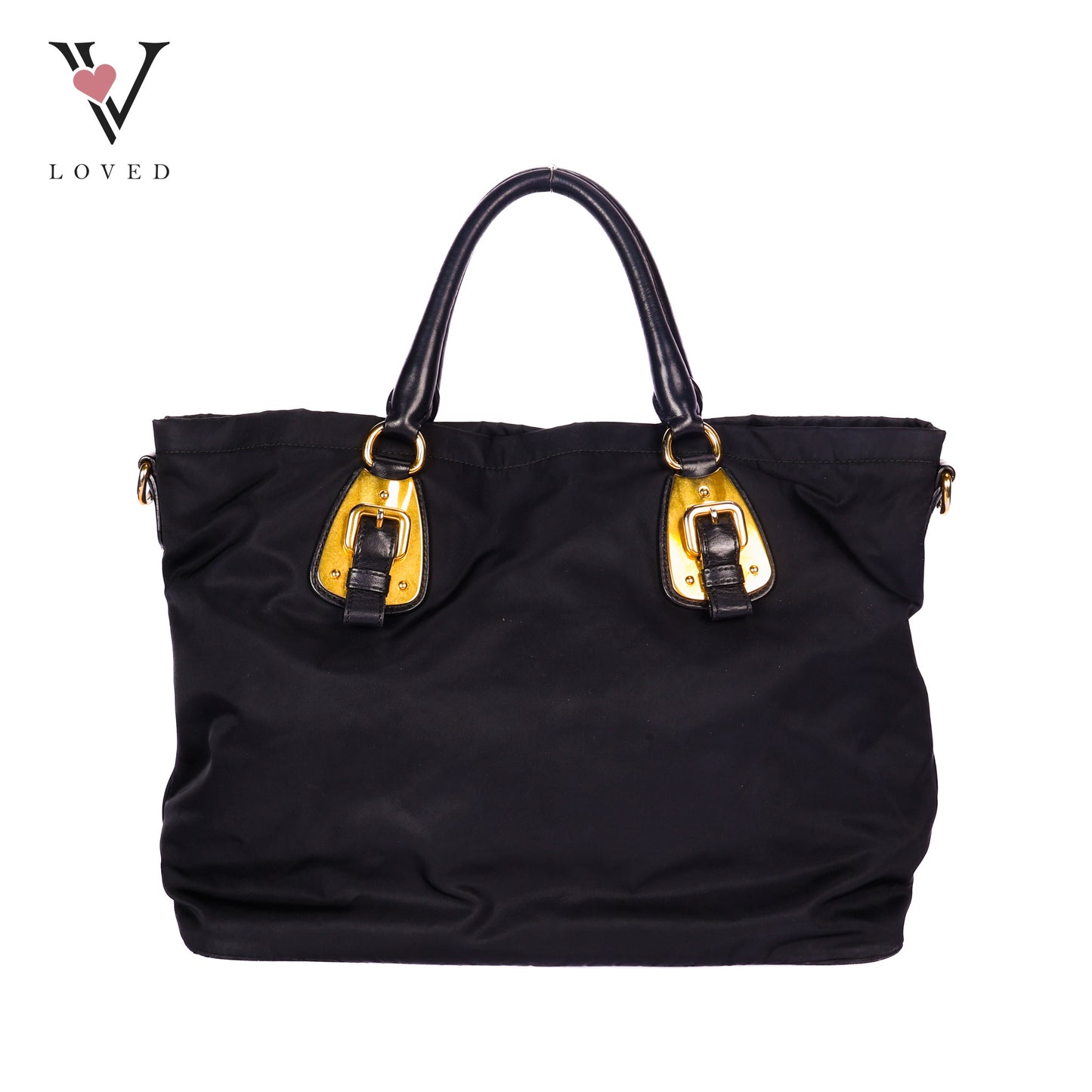 Tessuto Nylon Two- way Tote Bag