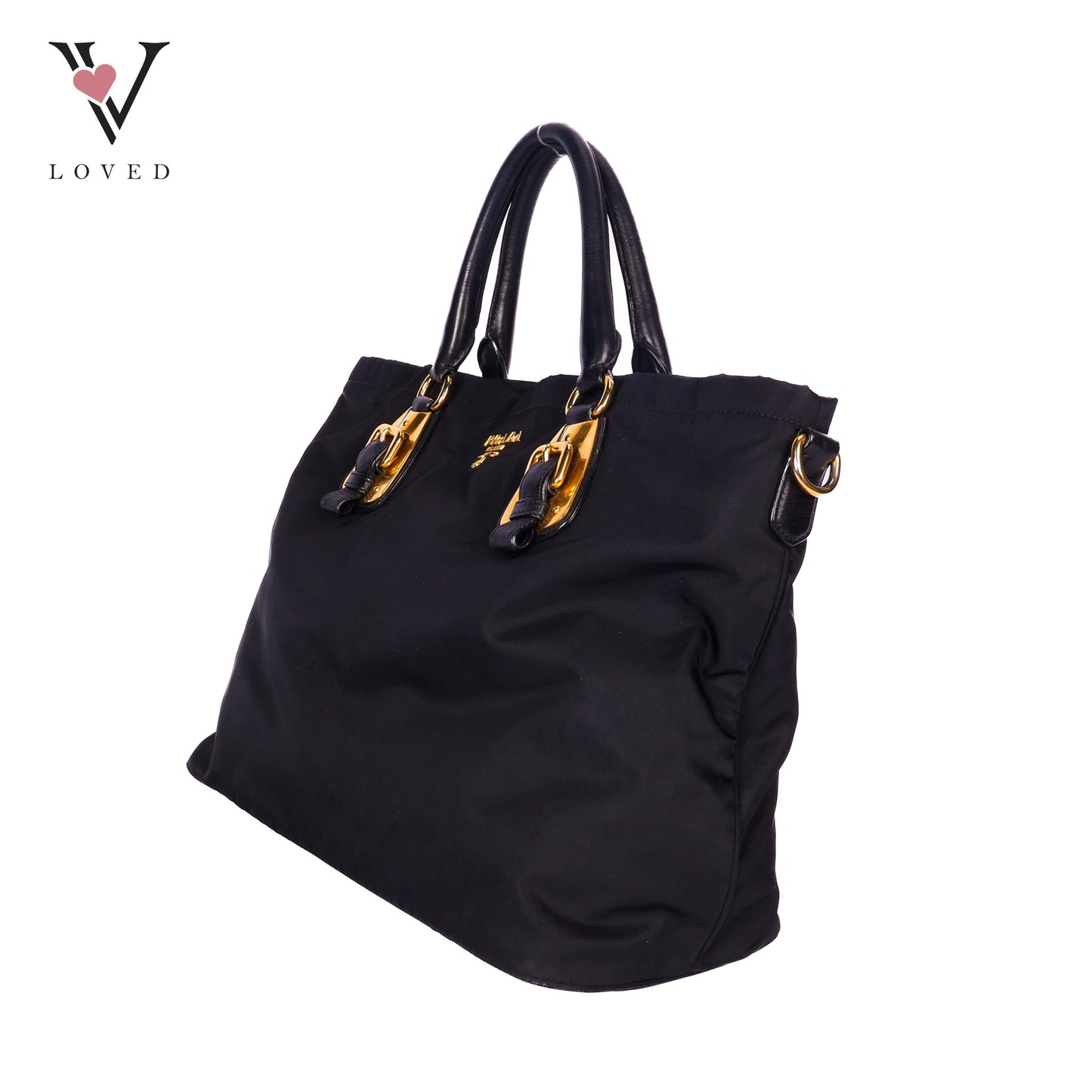 Tessuto Nylon Two- way Tote Bag