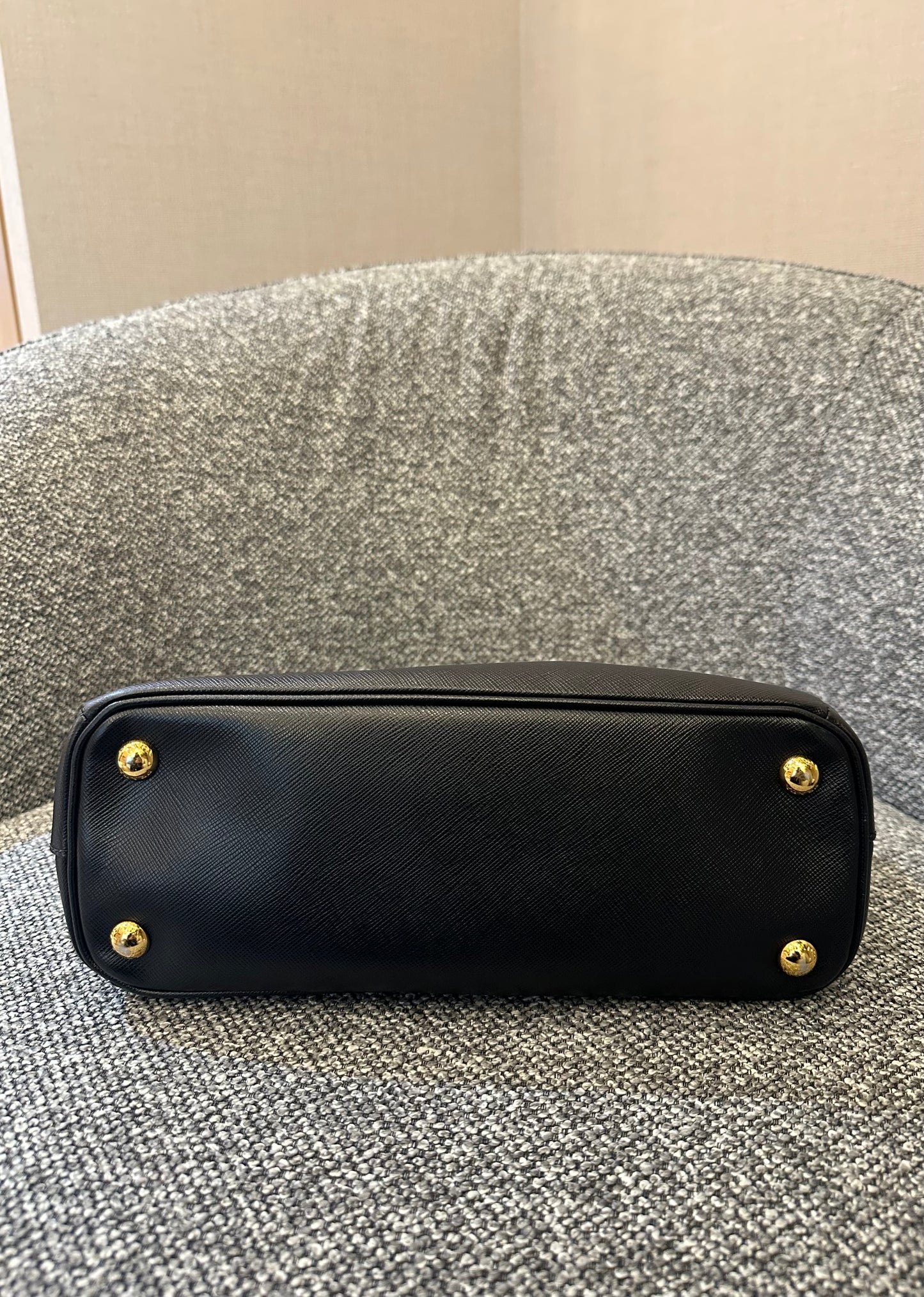 Prada Galleria Saffiano Leather Small Double-Zip Tote Bag