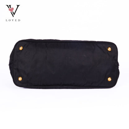 Tessuto Nylon Two- way Tote Bag