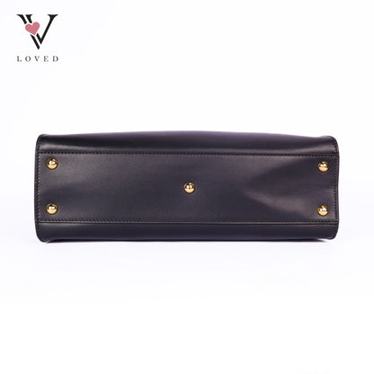 Peekaboo Soft Large Leather Black