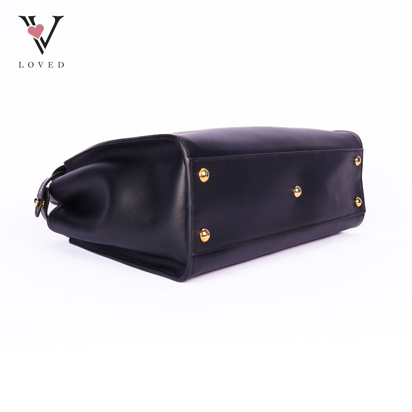 Peekaboo Soft Large Leather Black