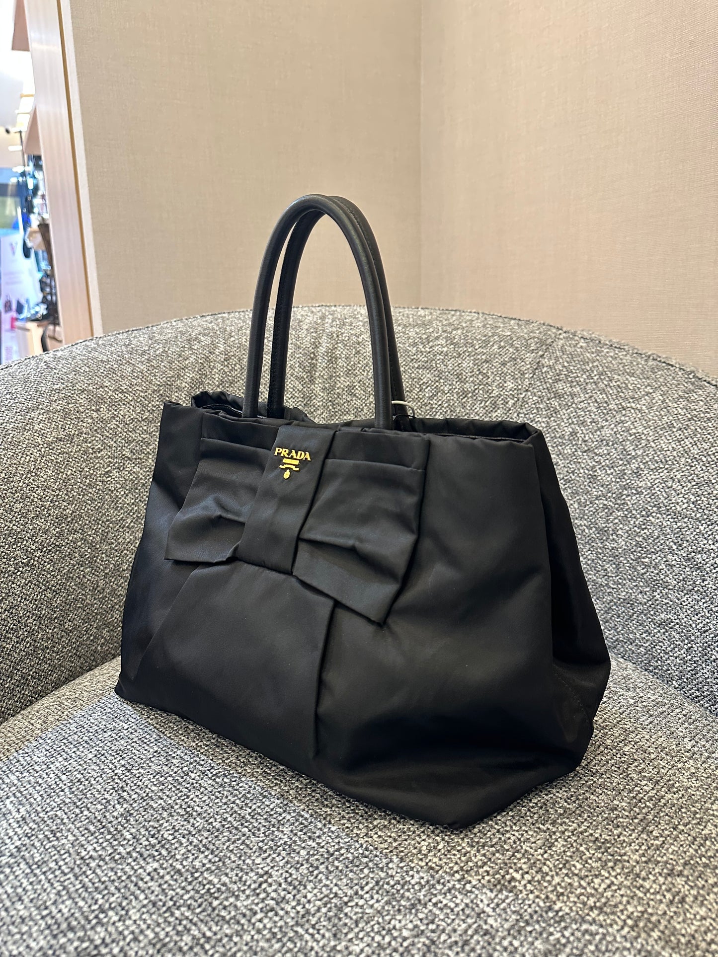 Prada Vintage Ribbon Tessuto Nylon Bag
