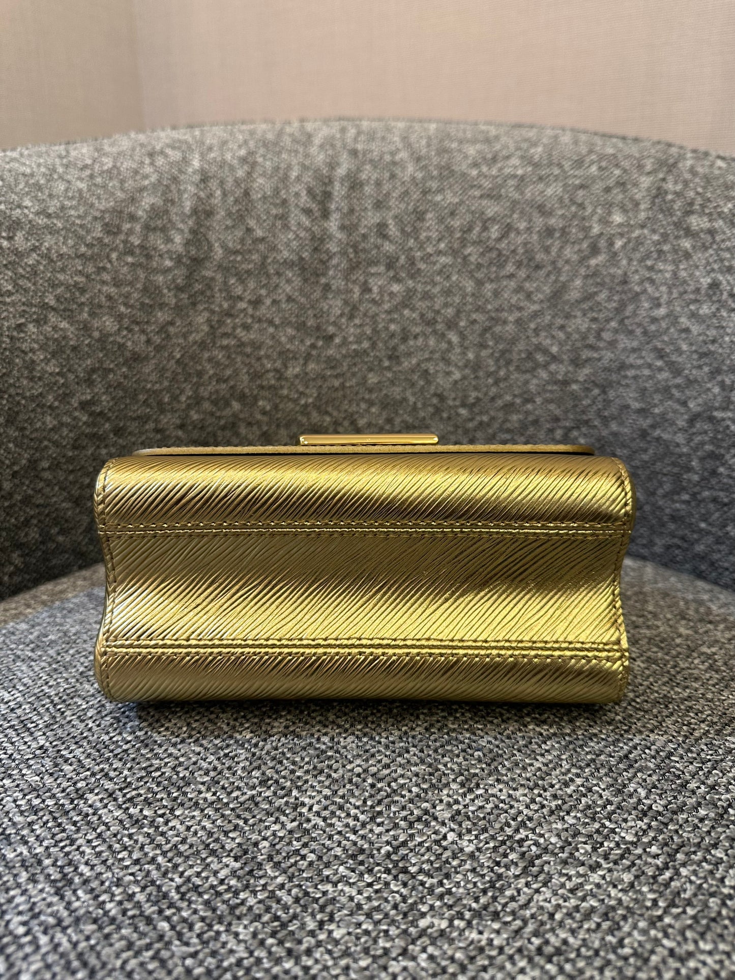 Louis Vuitton Twist PM in Gold Epi Leather