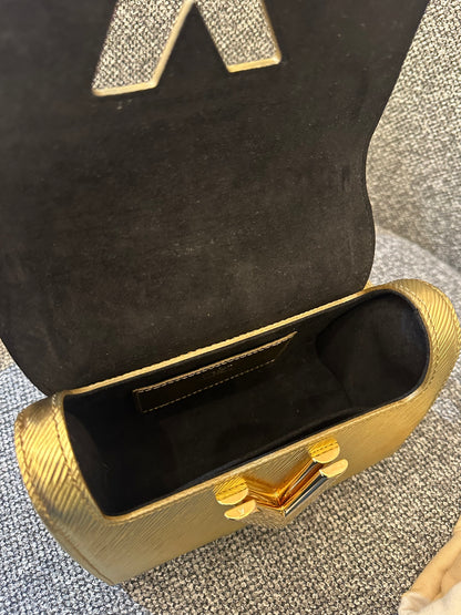 Louis Vuitton Twist PM in Gold Epi Leather