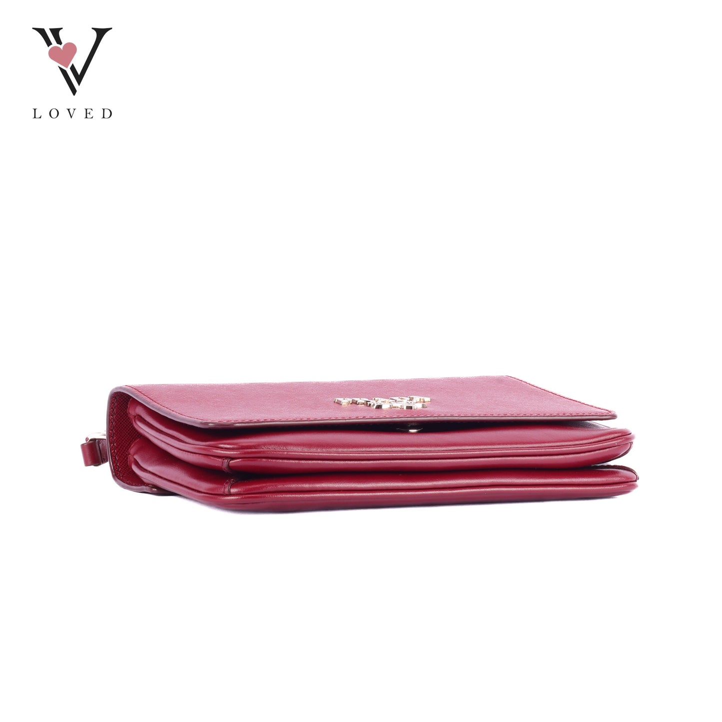 Prada Leather Crossbody Bag in Red