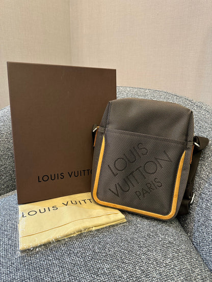 Louis Vuitton Terre Damier Geant Citadin PM Messenger Bag