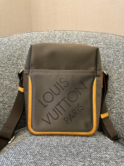 Louis Vuitton Terre Damier Geant Citadin PM Messenger Bag