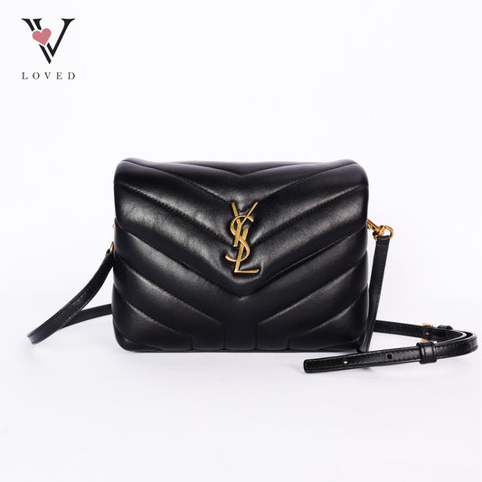 Loulou Toy In Gold Hardware