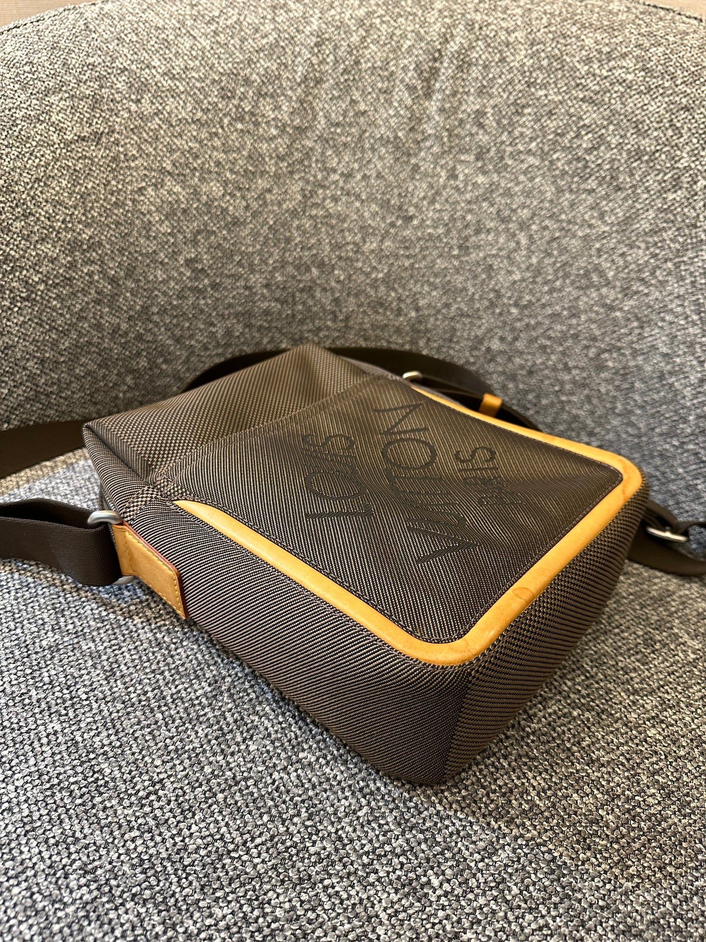 Louis Vuitton Terre Damier Geant Citadin PM Messenger Bag