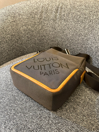 Louis Vuitton Terre Damier Geant Citadin PM Messenger Bag