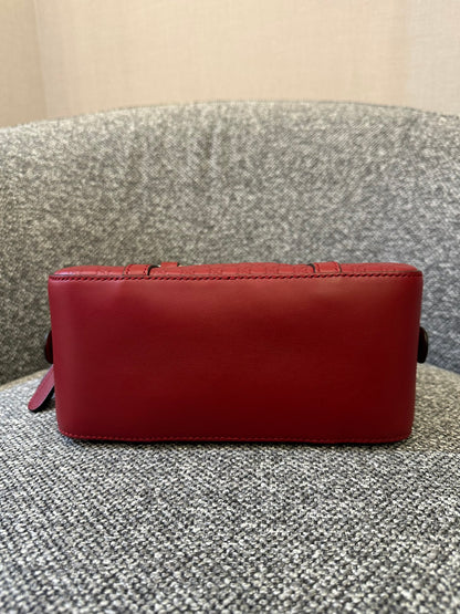 Gucci Microguccissima Top Handle in Red