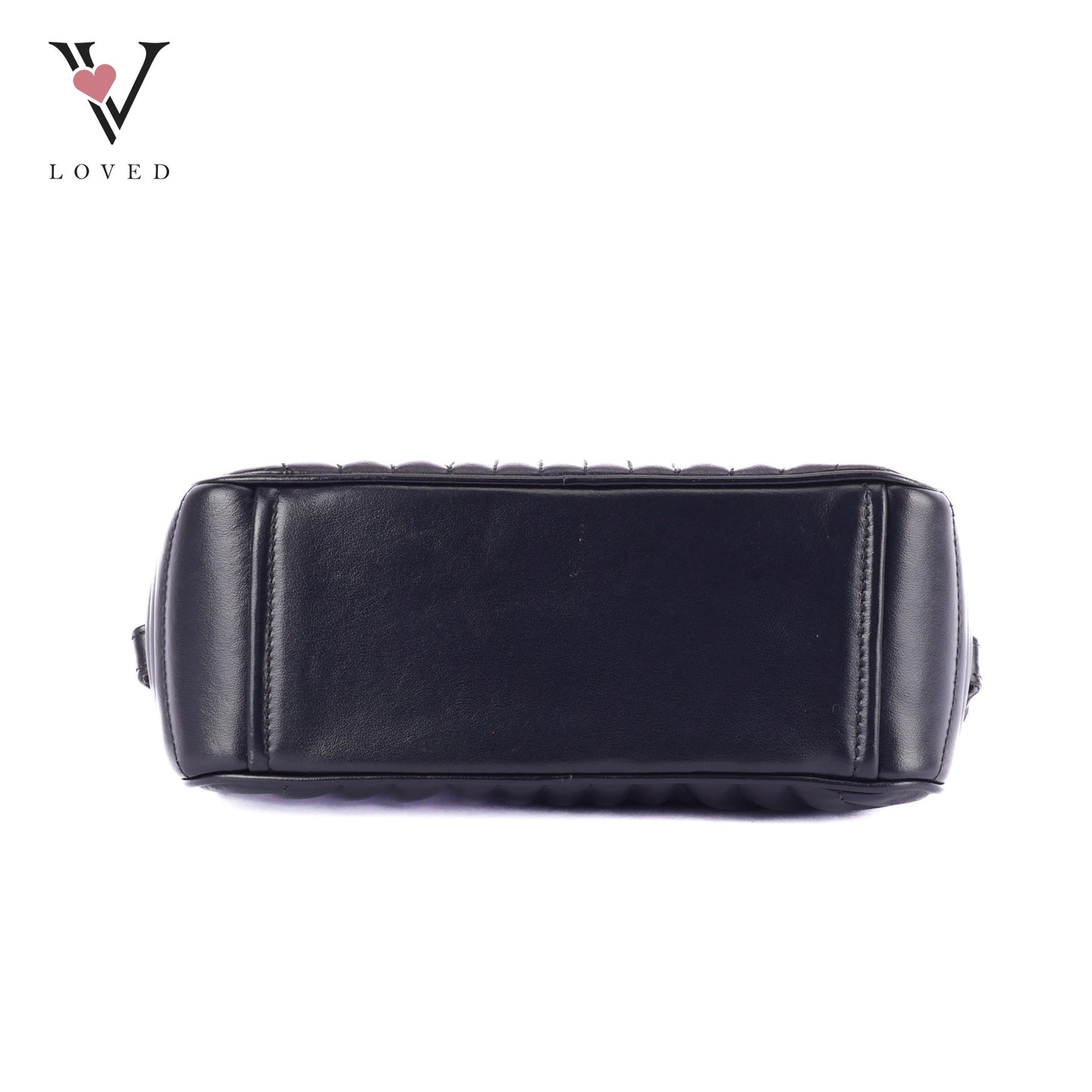 Prada Diagramme Crossbody Bag In Black Soft Calfskin Leather