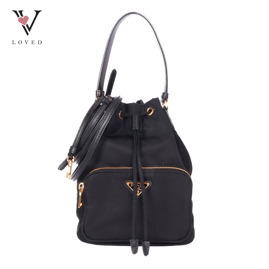 Bucket Nylon Crossbody Bag