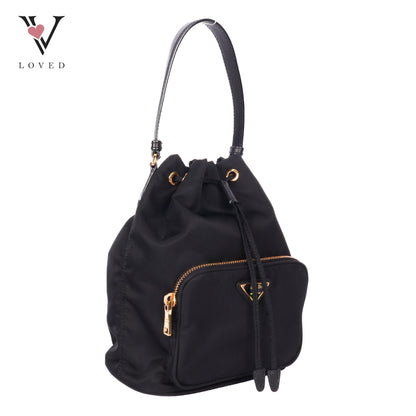 Bucket Nylon Crossbody Bag