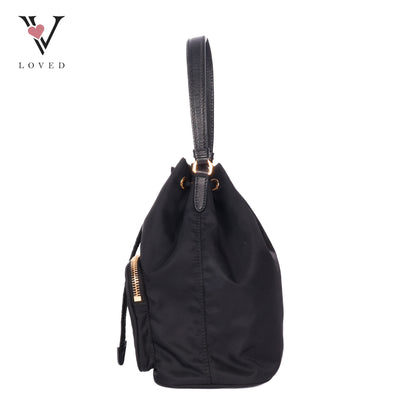 Bucket Nylon Crossbody Bag