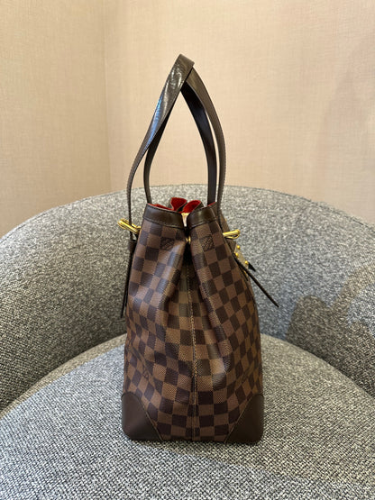 Louis Vuitton Hampstead MM Tote Bag in Damier Ebene