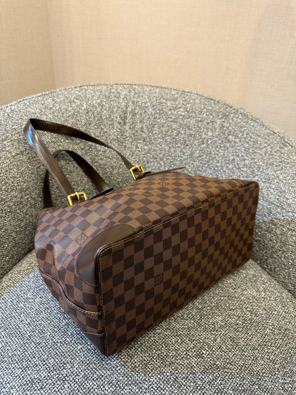 Louis Vuitton Hampstead MM Tote Bag in Damier Ebene