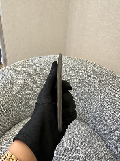 Louis Vuitton Card Case In Monogram Canvas with Red Lining