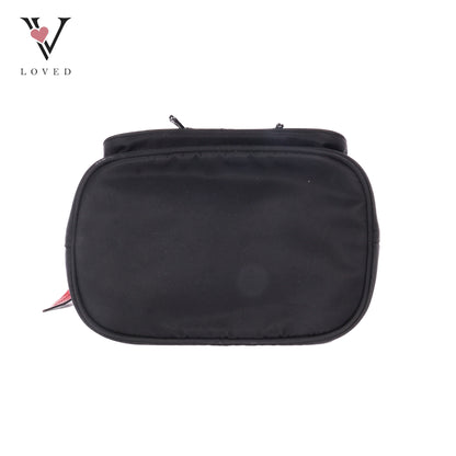 Studded New Vela Tessuto Nylon Bucket Bag