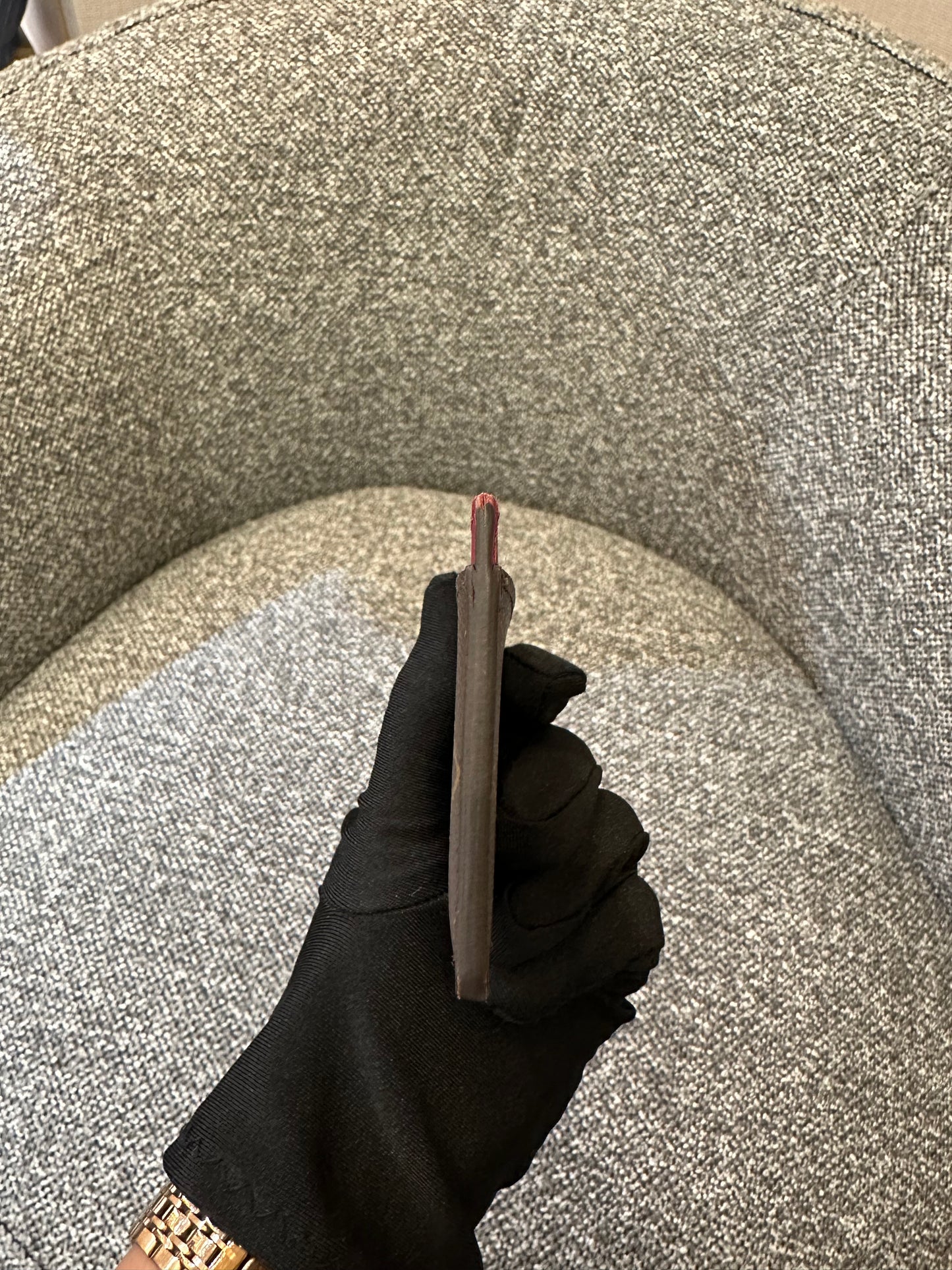 Louis Vuitton Card Case In Monogram Canvas with Red Lining