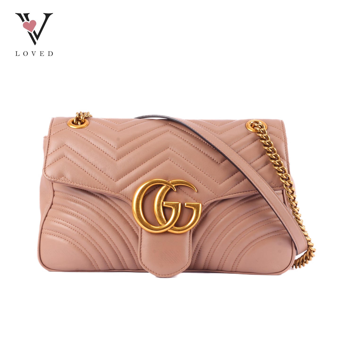Gucci GG Marmont Matelasse Leather Shoulder Bag