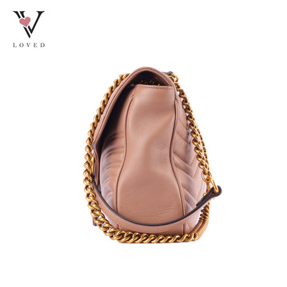 Gucci GG Marmont Matelasse Leather Shoulder Bag